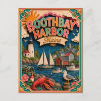 PopCut Staten Boothbay Harbor Maine Papieren Kunst