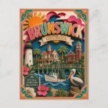 PopCut Staten Brunswick Georgia Papier Kunst
