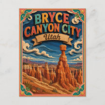 PopCut Staten Bryce Canyon City Utah Papier Kunst