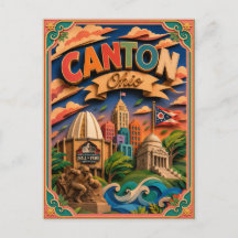PopCut Staten Canton Ohio Papieren Kunst