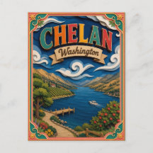 PopCut Staten Chelan Washington Papier Kunst