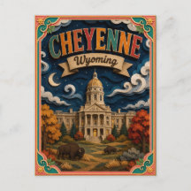 PopCut Staten Cheyenne Wyoming Papier Kunst