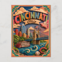 PopCut Staten Cincinnati Ohio Papier Kunst