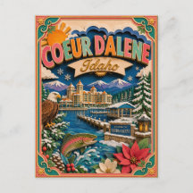PopCut Staten Coeur d’Alene Idaho Papier Kunst