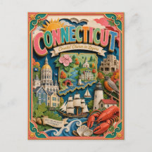 PopCut Staten Connecticut Kleurrijke 3D Papierkuns
