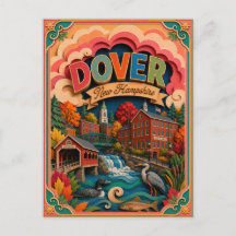 PopCut Staten Dover New Hampshire Papier Kunst