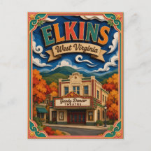 PopCut Staten Elkins West Virginia Papieren Kunst