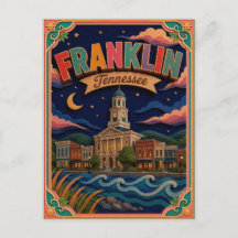 PopCut Staten Franklin Tennessee Papier Kunst P