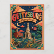 PopCut Staten Gettysburg Pennsylvania Papieren Kun