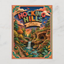 PopCut Staten Hocking Hills Ohio Papieren Kunst