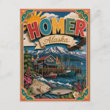 PopCut Staten Homer Alaska Papier Kunst