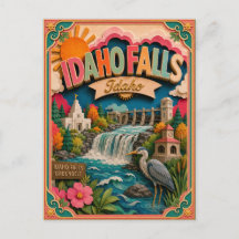 PopCut Staten Idaho Falls Idaho Papier Kunst