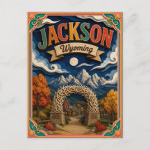 PopCut Staten Jackson Wyoming Papier Kunst