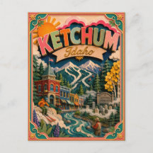 PopCut Staten Ketchum Idaho Papieren Kunst