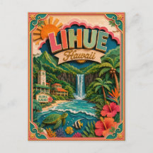 PopCut Staten Lihue Hawaï Papieren Kunst