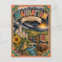 PopCut Staten Manhattan Kansas Papieren Kunst