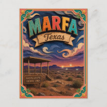 PopCut Staten Marfa Texas Papieren Kunst