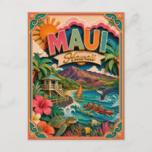 PopCut Staten Maui Hawaii Papier Kunst