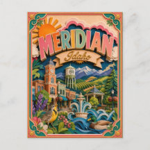 PopCut Staten Meridian Idaho Papier Kunst