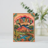 PopCut Staten Mesquite Nevada Papier Kunst Briefkaart (Staand voorkant)