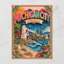 PopCut Staten Michigan City Indiana Papieren Kunst