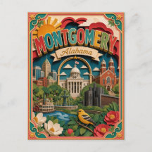 PopCut Staten Montgomery Alabama Papier Kunst