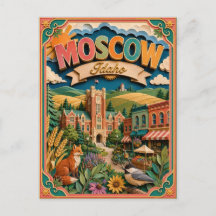 PopCut Staten Moscow Idaho Papier Kunst 