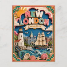 PopCut Staten New London Connecticut Papier Kunst
