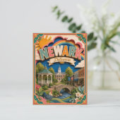 PopCut Staten Newark Delaware Papier Kunst Briefkaart (Staand voorkant)