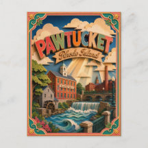 PopCut Staten Pawtucket Rhode Island Papieren Kuns