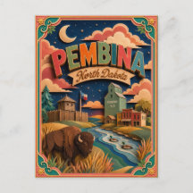 PopCut Staten Pembina North Dakota Papieren Kunst