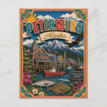 PopCut Staten Petersburg Alaska Papier Kunst