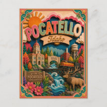 PopCut Staten Pocatello Idaho Papieren Kunst