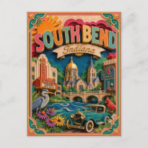 PopCut Staten South Bend Indiana Papieren Kunst