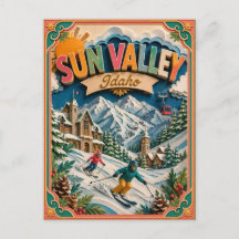 PopCut Staten Sun Valley Idaho Papier Kunst 