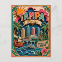 PopCut Staten Tampa Florida Papier Kunst
