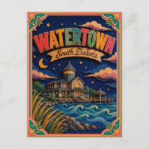 PopCut Staten Watertown South Dakota Papieren Kuns