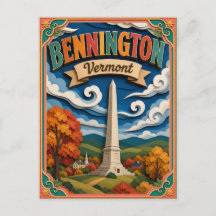 PopCut States Bennington Vermont Papieren Kunst