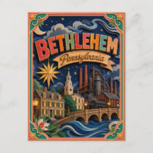 PopCut States Bethlehem Pennsylvania Papieren Kuns