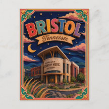PopCut States Bristol Tennessee Papieren Kunst