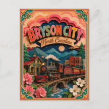 PopCut States Bryson City North Carolina Papieren 