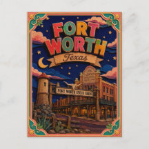 PopCut States Fort Worth Texas Papieren Kunst