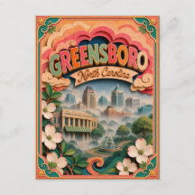 PopCut States Greensboro North Carolina Papieren K
