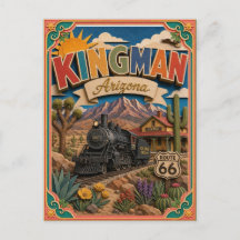 PopCut States Kingman Arizona Papieren Kunst