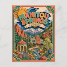 PopCut States Manitou Springs Colorado Papieren Ku