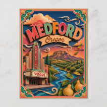 PopCut States Medford Oregon Papieren Kunst