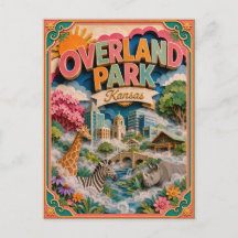 PopCut States Overland Park Kansas Papieren Kunst