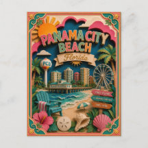 PopCut States Panama City Beach Florida Papieren K