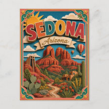 PopCut States Sedona Arizona Papieren Kunst