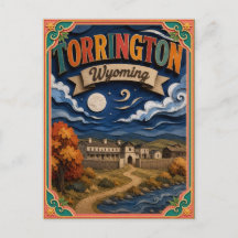 PopCut States Torrington Wyoming Papieren Kunst